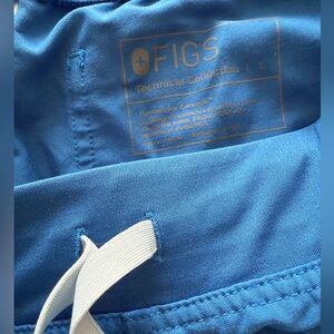 Figs Azure Technical Scrub Pants